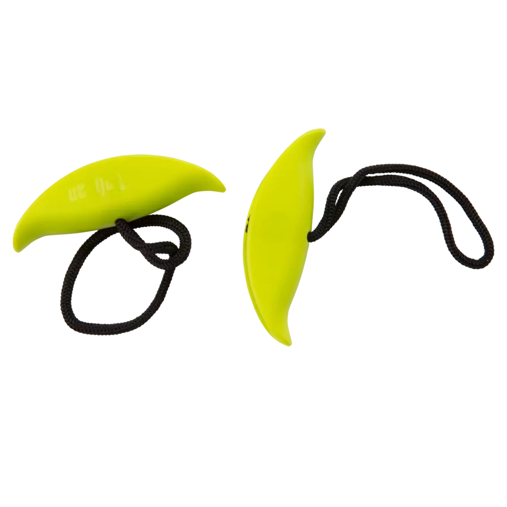 Poignées de transport de kayak jaune vert