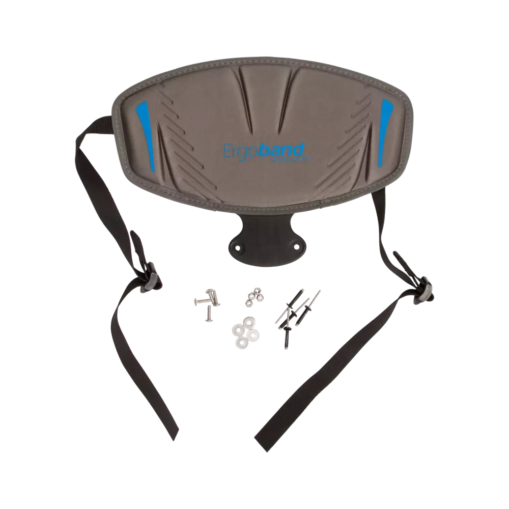 Gray & Blue Ergoband™ Backrest