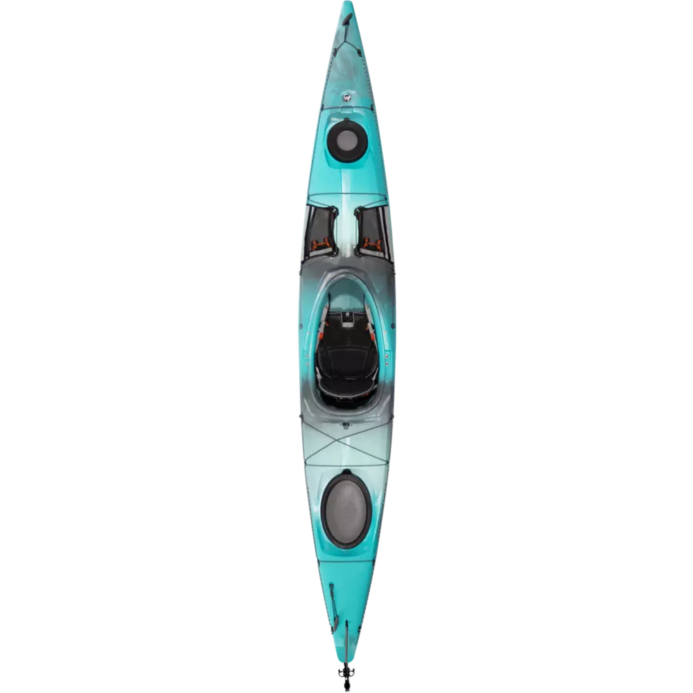 Kayak de randonnée Tsunami 140 jours avec gouvernail