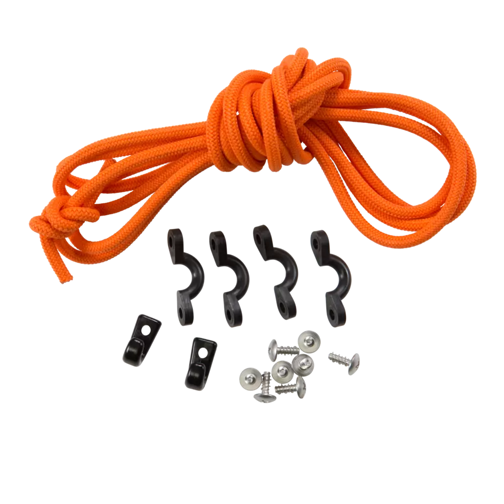 Cordon élastique pour puits de réservoir orange vif de 142 po (361 cm)